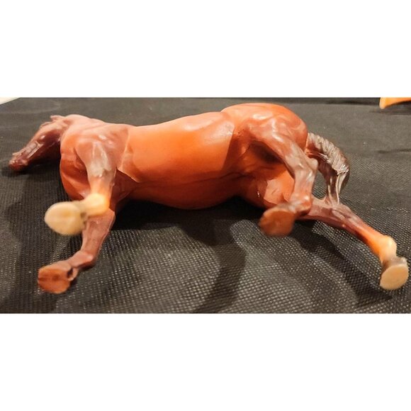 Vintage Breyer Horse Model Brown Glossy Finish Figurine Collectible Equestrian D - Picture 8 of 10